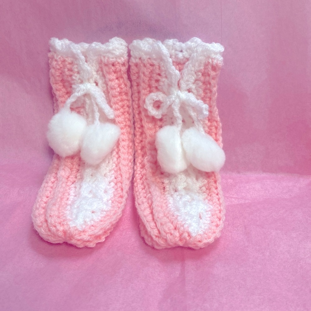 Newborn Handmade Booties